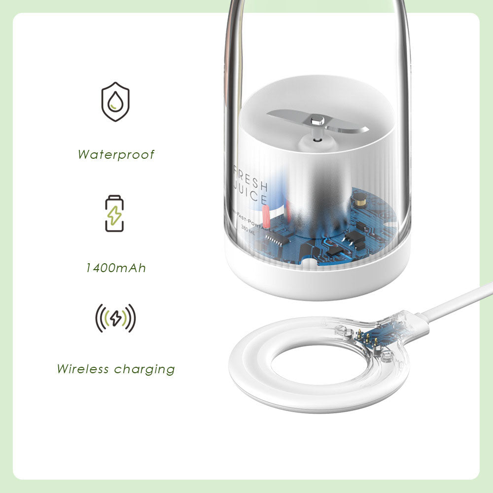 USB Magnetic Mini Portable Wireless Rechargeable Electric Blender